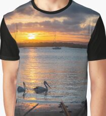Sunset, 1770, Australia Graphic T-Shirt