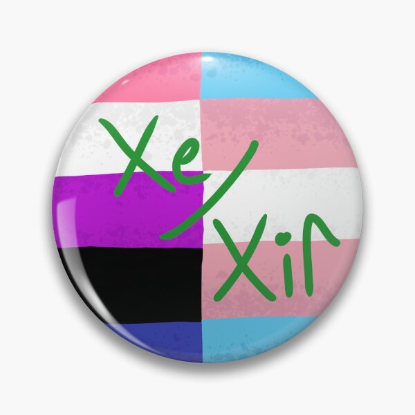 Item preview, Genderfluid Transgender Trans Nonbinary Pride Flag Mashup Pronouns Neopronouns Xe/Xir designed and sold by Spell-the-Bee.