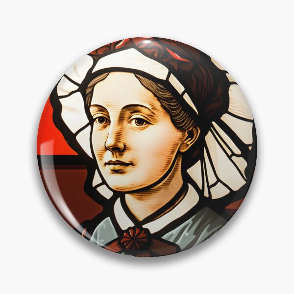 Item preview, Nurse - Stained Glass designed and sold by AgitProPrints.
