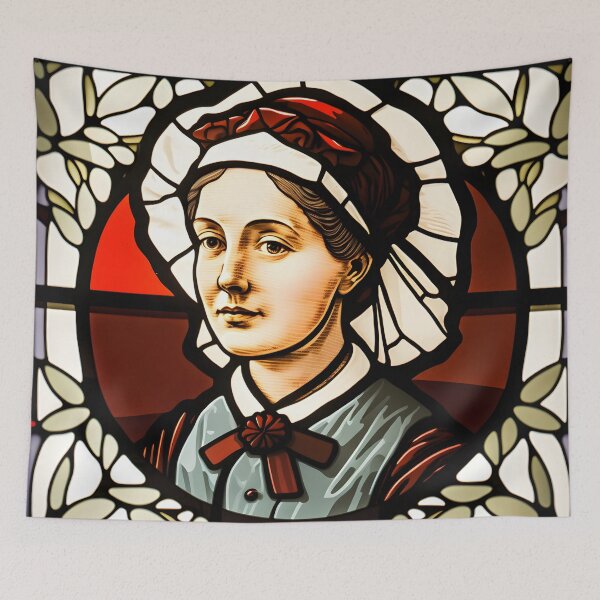 Item preview, Nurse - Stained Glass designed and sold by AgitProPrints.