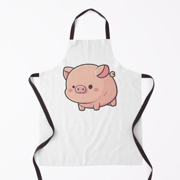Item preview, Pig Cute Kawaii Chibi Hand Drawn Illustration designed and sold by Cutepix.