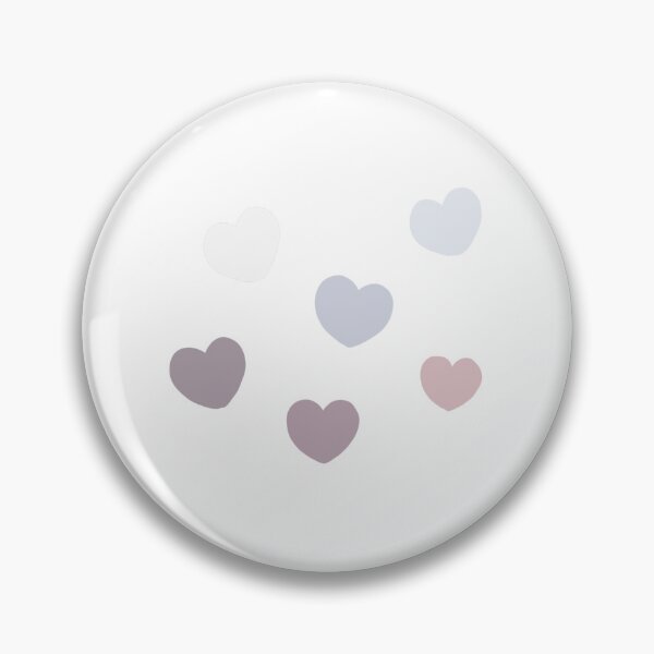 Item preview, Aesthetic Cute Purplish Hearts designed and sold by lameowee.