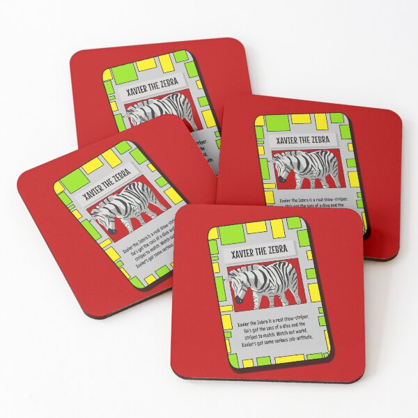 Item preview, Animal Trading Card - Zebra designed and sold by Fun Funky Designs.