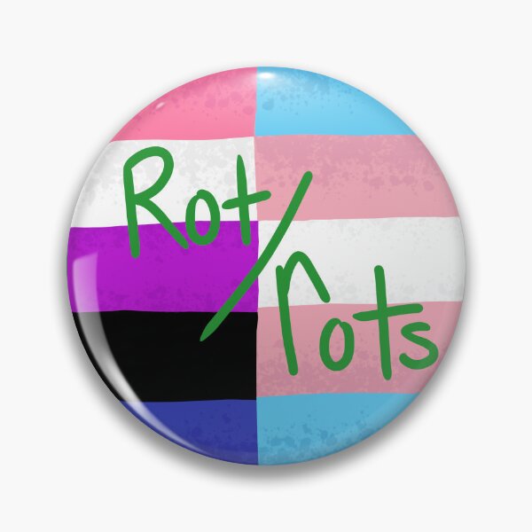 Item preview, Genderfluid Transgender Trans Nonbinary Pride Flag Mashup Pronouns Neopronouns Rot/rots designed and sold by Spell-the-Bee.