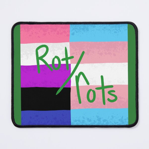 Item preview, Genderfluid Transgender Trans Nonbinary Pride Flag Mashup Pronouns Neopronouns Rot/rots designed and sold by Spell-the-Bee.
