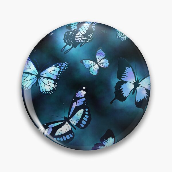 Item preview, Aqua Glowing Magic Butterflies designed and sold by Victoria Lehnard.