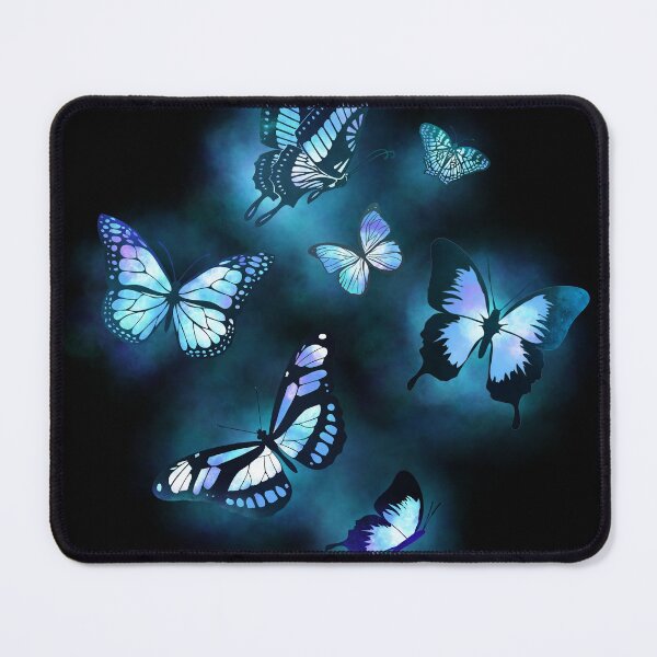 Item preview, Aqua Glowing Magic Butterflies designed and sold by Victoria Lehnard.