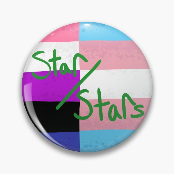 Item preview, Genderfluid Transgender Trans Nonbinary Pride Flag Mashup Pronouns Neopronouns Star/stars designed and sold by Spell-the-Bee.