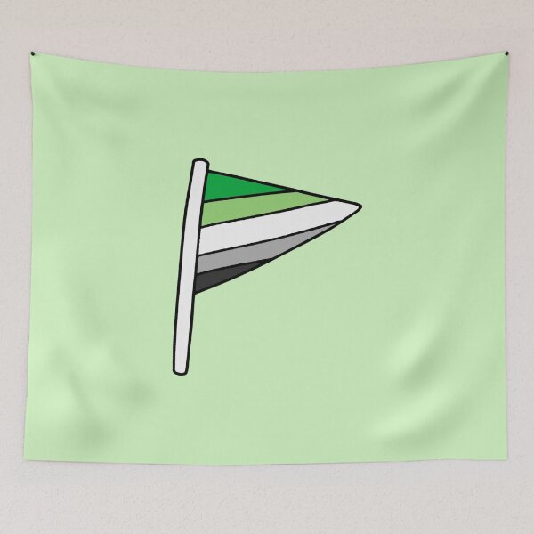 Item preview, Aromantic Pride Flag designed and sold by everything4eva.