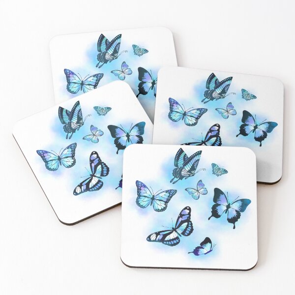 Item preview, Aqua Magic Butterflies designed and sold by Victoria Lehnard.