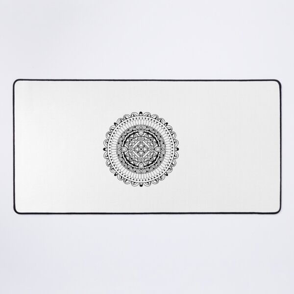 Item preview, Draw a mandala in black and white for coloring designed and sold by Domrachid.