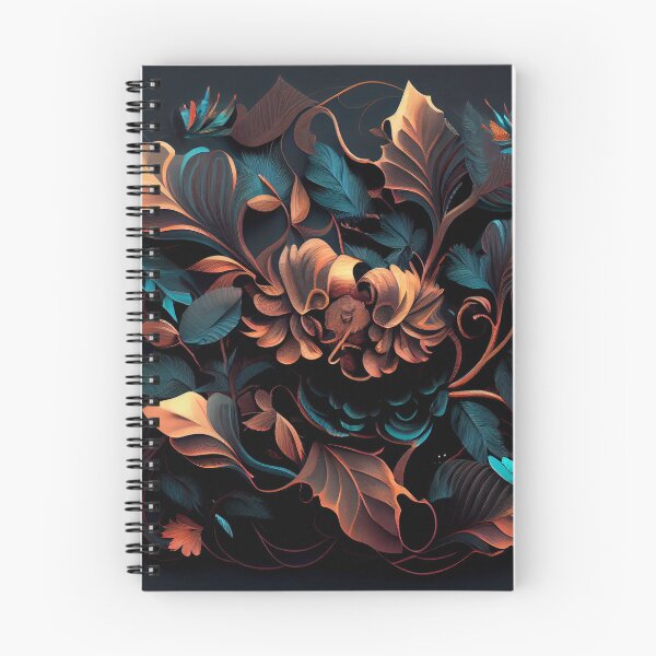 Item preview, Exotic Dark Surreal Contemporary Pattern Digital Painting designed and sold by CodeAndColors.
