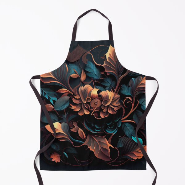 Item preview, Exotic Dark Surreal Contemporary Pattern Digital Painting designed and sold by CodeAndColors.
