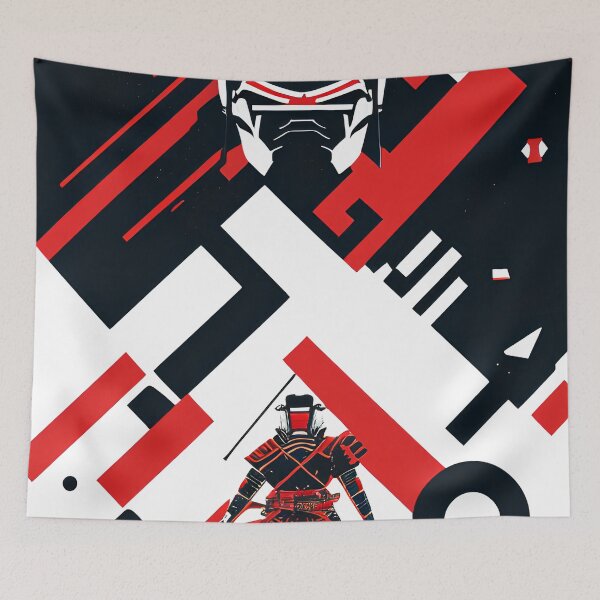Item preview, space samurai designed and sold by Bernd Friese.