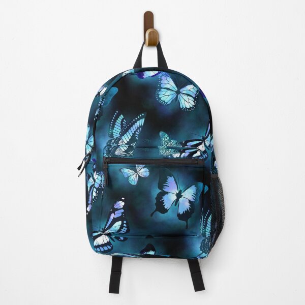 Item preview, Aqua Glowing Magic Butterflies Pattern designed and sold by Victoria Lehnard.