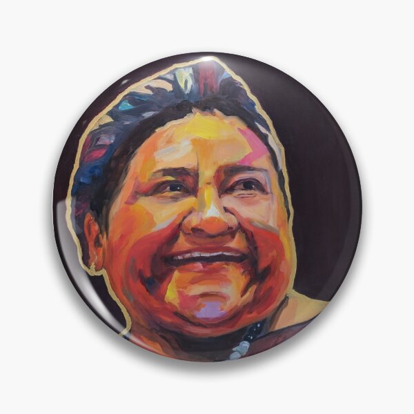 Item preview, IWD 2023: Rigoberta Menchú Tum designed and sold by ApoorvaArtShop.