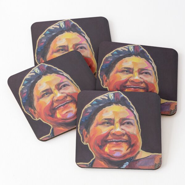 Item preview, IWD 2023: Rigoberta Menchú Tum designed and sold by ApoorvaArtShop.