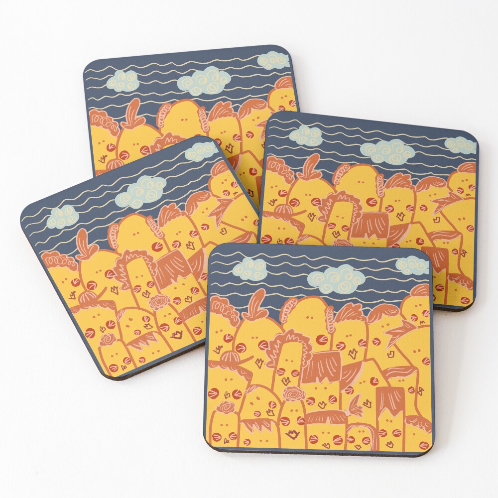 Item preview, Coasters (Set of 4) designed and sold by chepattern09.