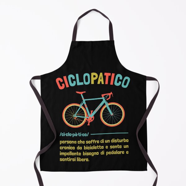 Item preview, Ciclopatico Frase Ciclista Divertente Bici Uomo Simpatica Gravel Bike designed and sold by grinta2021.