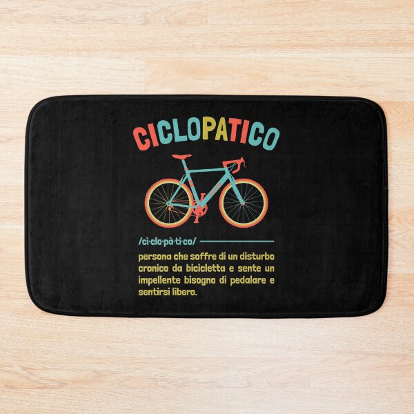 Item preview, Ciclopatico Frase Ciclista Divertente Bici Uomo Simpatica Gravel Bike designed and sold by grinta2021.