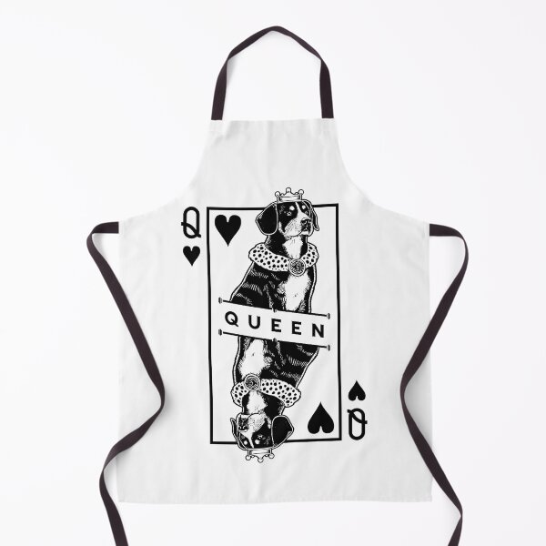 Item preview, Entlebucher Mountain Dog Lover Queen Of Hearts Funny Pop Art designed and sold by GrandeDuc.