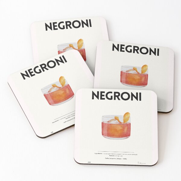 Item preview, Negroni Cocktail Design Serie 2 Milano Collection designed and sold by Febraio.