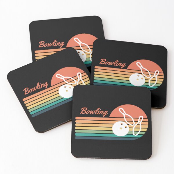 Item preview, Bowling Retro Sunset designed and sold by AlpacaSmokes.