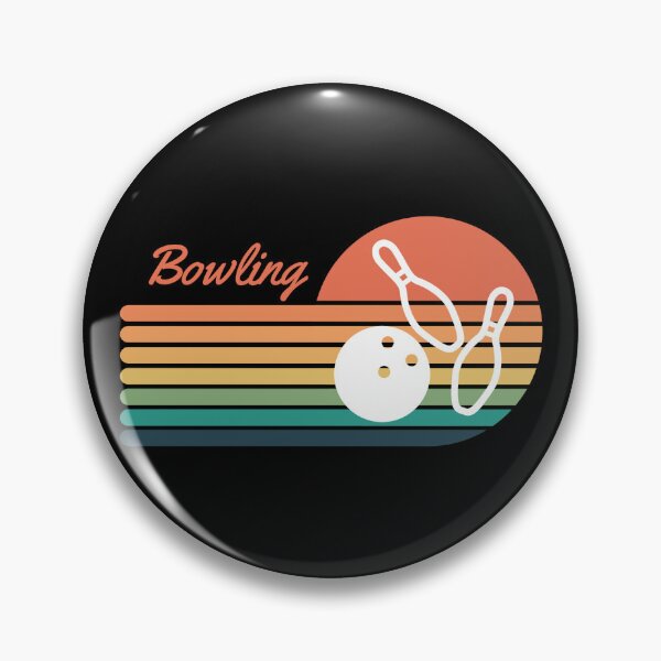 Item preview, Bowling Retro Sunset designed and sold by AlpacaSmokes.