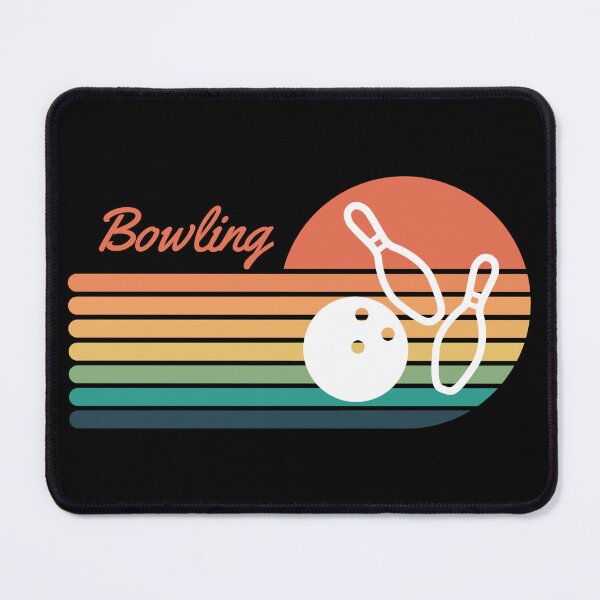 Item preview, Bowling Retro Sunset designed and sold by AlpacaSmokes.