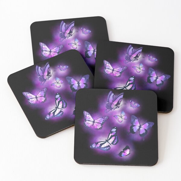 Item preview, Purple Glowing Magic Butterflies designed and sold by Victoria Lehnard.