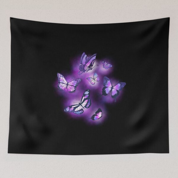 Item preview, Purple Glowing Magic Butterflies designed and sold by Victoria Lehnard.