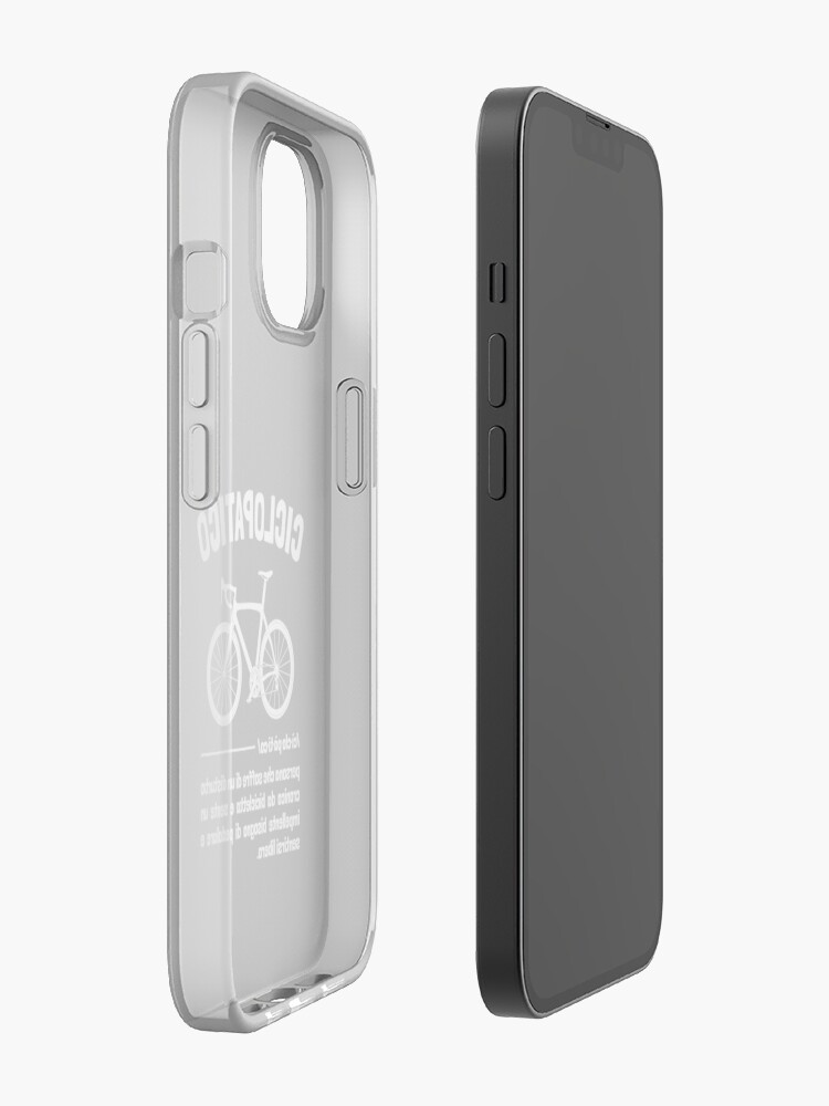 Ciclopatico Frase Ciclista Divertente Bici da Corsa Uomo Simpatica | iPhone  Case