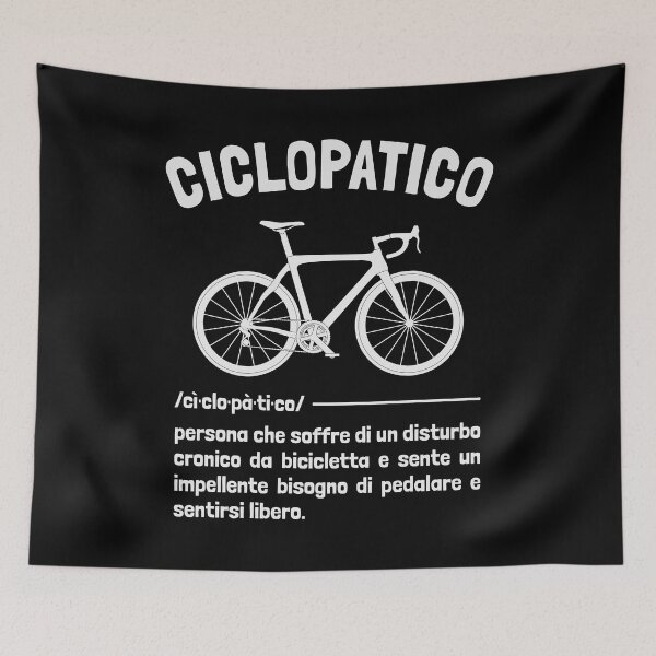 Item preview, Ciclopatico Frase Ciclista Divertente Bici da Corsa Uomo Simpatica designed and sold by grinta2021.