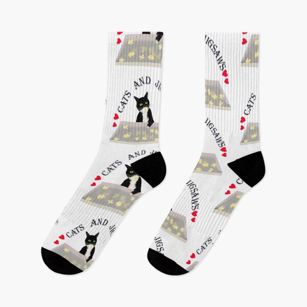 Item preview, Cats and Jigsaws jigsaw puzzles lover and hobbys designed and sold by MiowandMolly.
