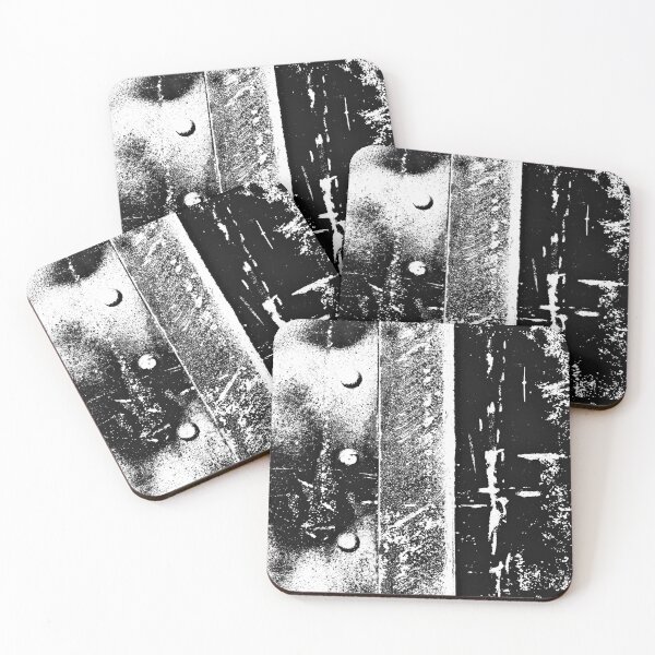 Item preview, Urban Abstract Modern Art Grunge Style Black and White 1 of 6 designed and sold by Beachy.