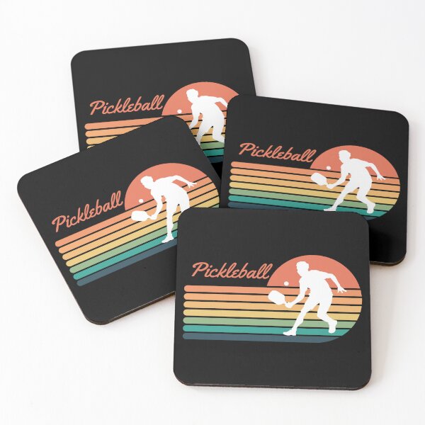 Item preview, Pickleball Retro Sunset designed and sold by AlpacaSmokes.
