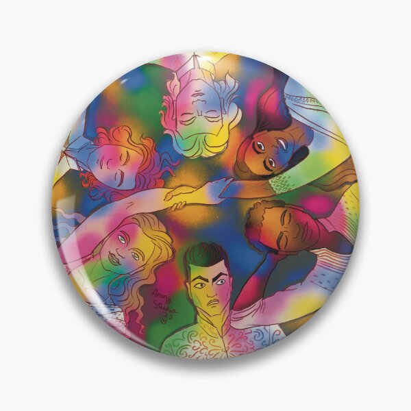 Item preview, The Crows celebrate Holi designed and sold by Arany-Studio.