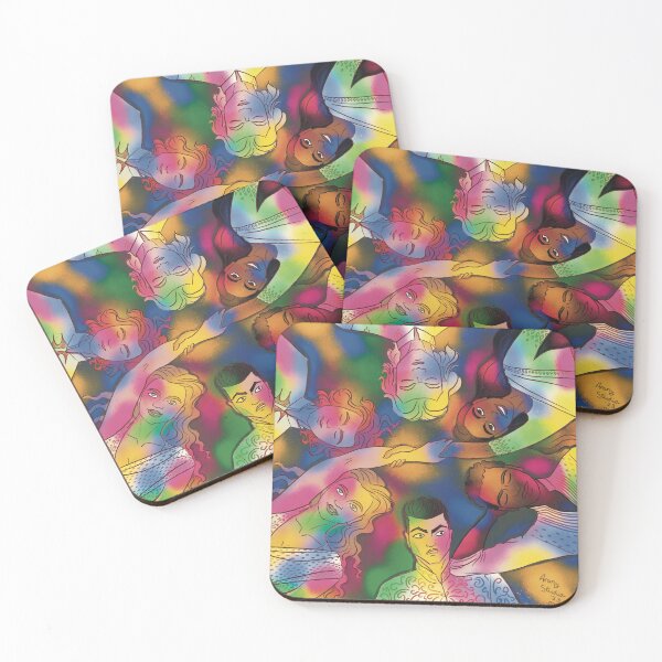 Item preview, The Crows celebrate Holi designed and sold by Arany-Studio.