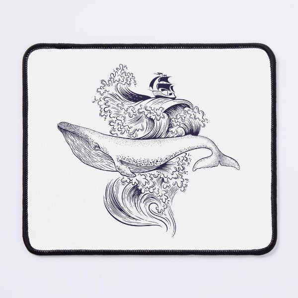 Item preview, whale designed and sold by addict2reading.