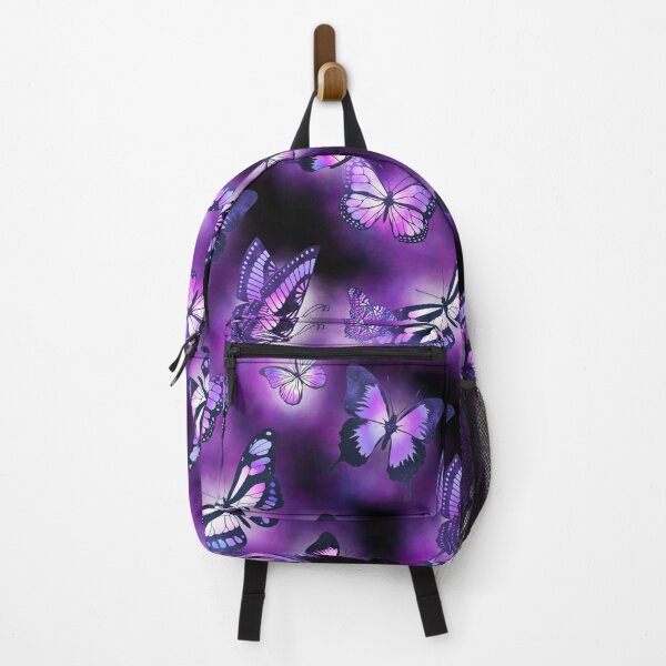 Item preview, Purple Glowing Magic Butterflies Pattern designed and sold by Victoria Lehnard.