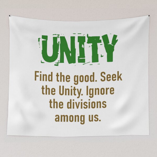 Item preview, Find The Good Seek The Unity - Unity Quote designed and sold by CrankyOldDude.