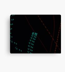 dimension clock Canvas Print