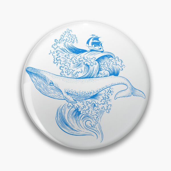 Item preview, whale designed and sold by addict2reading.