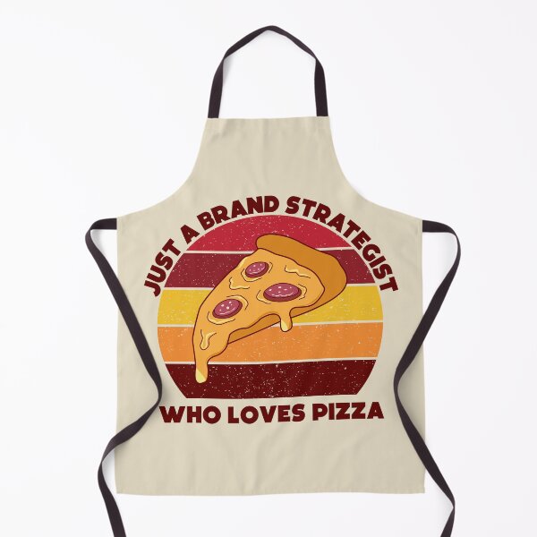 Item preview, just a brand strategist who loves pizza, dark text, funny pizza lovers, brand strategist job ,brand strategist humor, joke, meme, foodie worker, funny food lover sayings designed and sold by SGS-.