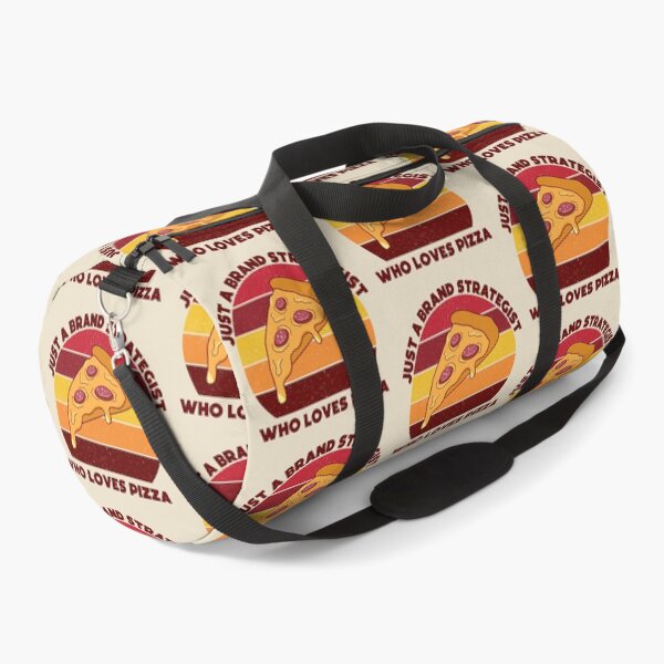 Item preview, just a brand strategist who loves pizza, dark text, funny pizza lovers, brand strategist job ,brand strategist humor, joke, meme, foodie worker, funny food lover sayings designed and sold by SGS-.
