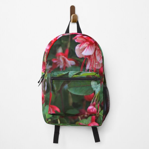 Item preview, Red and white fuchsias in bloom designed and sold by FranWest.