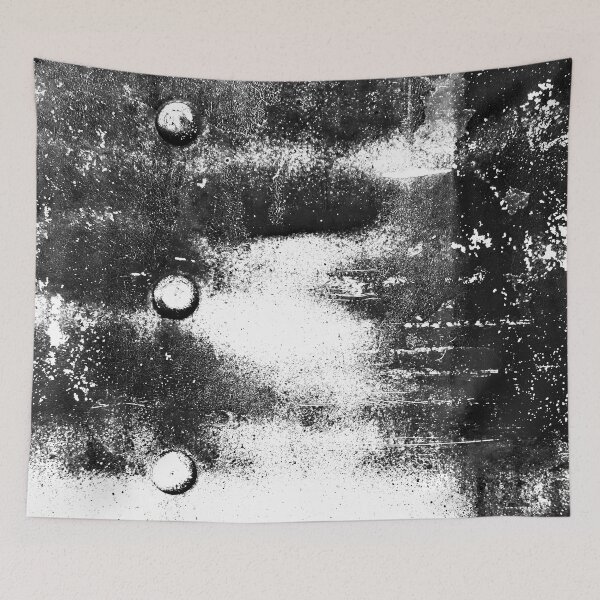 Item preview, Urban Abstract Modern Art Grunge Style Black and White 3 of 6 designed and sold by Beachy.