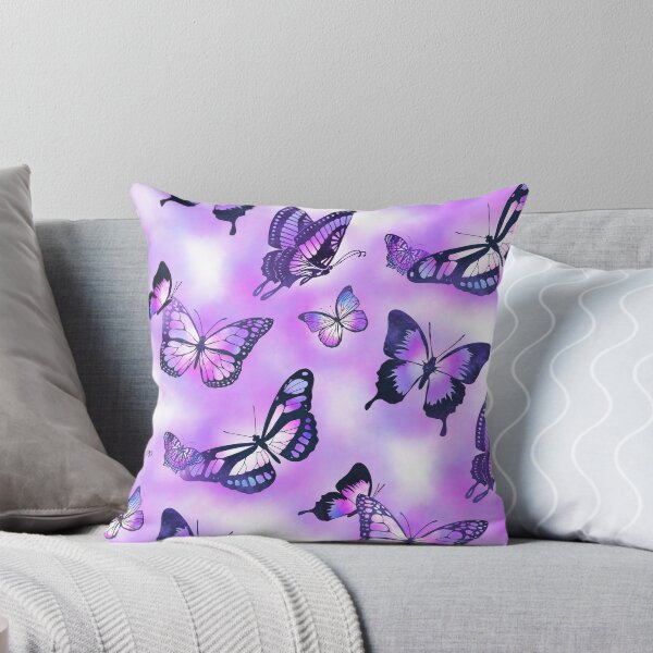 Item preview, Purple Magic Butterflies Pattern designed and sold by Victoria Lehnard.