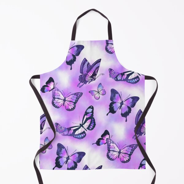 Item preview, Purple Magic Butterflies Pattern designed and sold by Victoria Lehnard.
