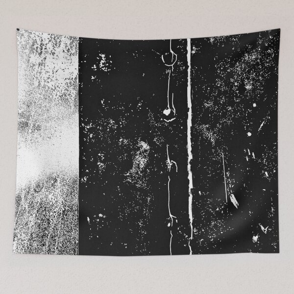 Item preview, Urban Abstract Modern Art Grunge Style Black and White 4 of 6 designed and sold by Beachy.